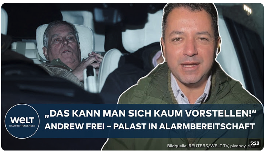 UK: DNA-Proben genommen! Warum ist Ex-Prinz Andrew wieder frei? | Epstein-Ermittlungen laufen weiter