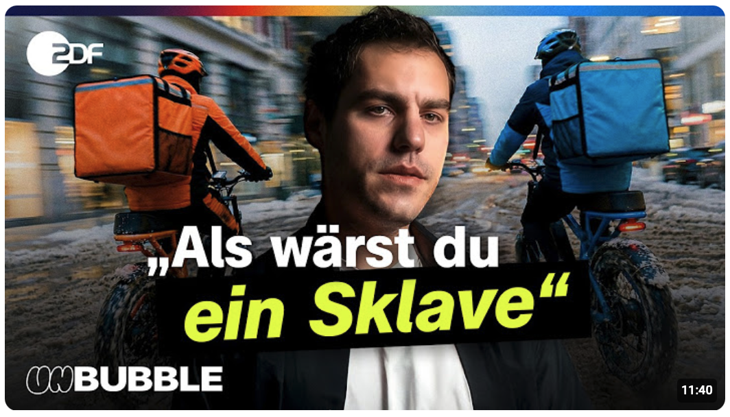 So gefährlich leben Essenskuriere | UNBUBBLE