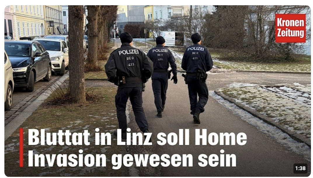 Bluttat in Linz soll Home Invasion gewesen sein 