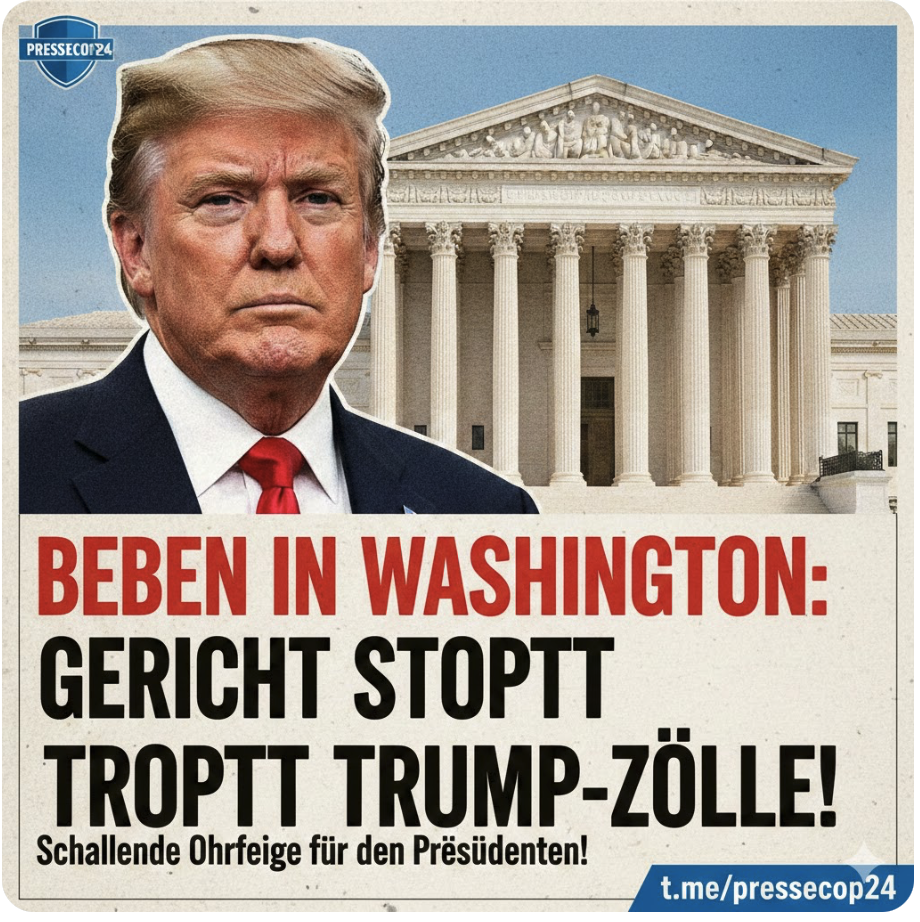 BEBEN IN WASHINGTON: GERICHT STOPPT TRUMP-ZÖLLE!