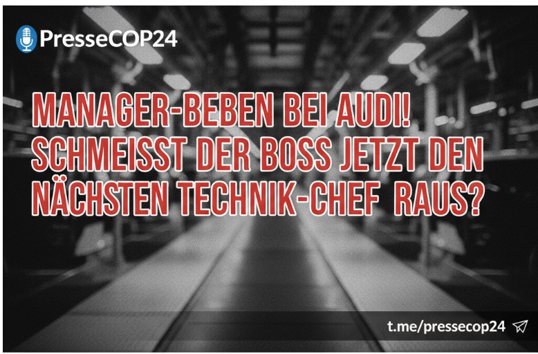 MANAGER-BEBEN BEI AUDI! SCHMEISST DER BOSS JETZT DEN NÄCHSTEN TECHNIK-CHEF RAUS?