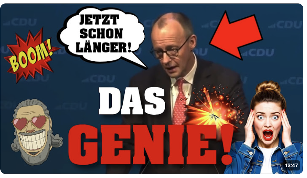 MERZ punktet mit bemerkenswertem GESCHICHTSWISSEN! 