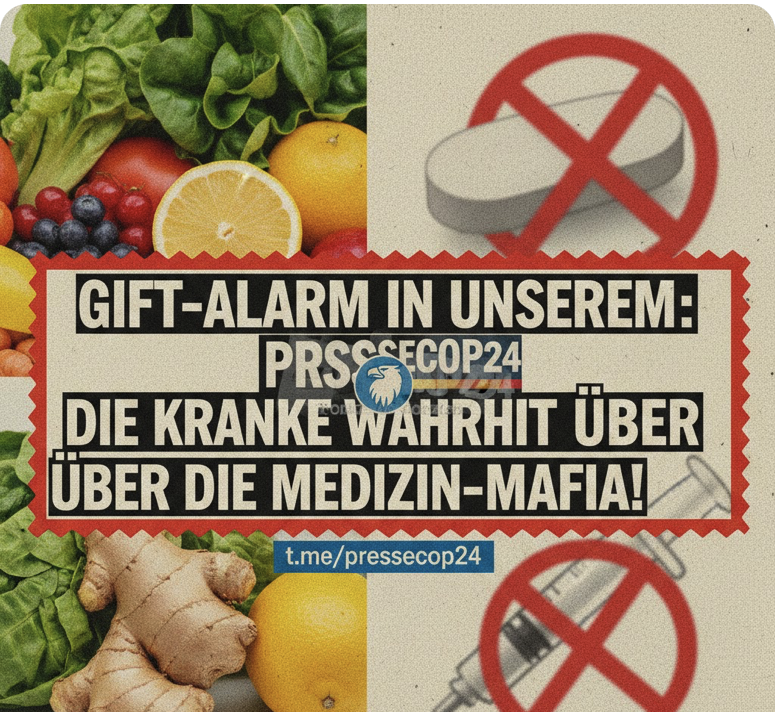 GIFT-ALARM IN UNSEREM ESSEN: DIE KRANKE WAHRHEIT ÜBER DIE MEDIZIN-MAFIA!