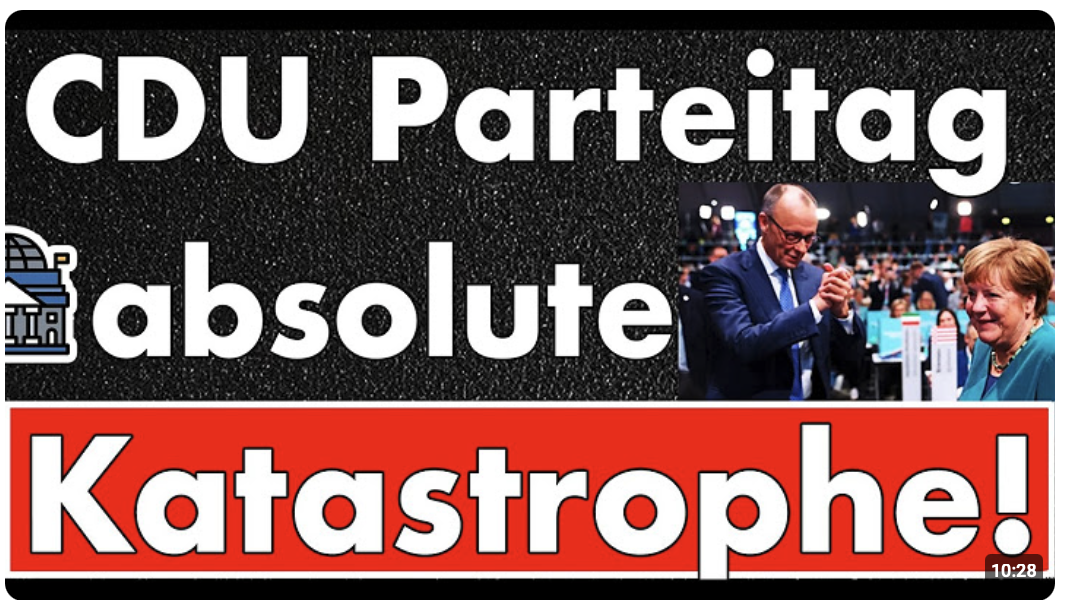 Links-CDU absolut auf Merkel-Linie! Merz will nur Macht – Reformen völlig egal! Abgrund voraus