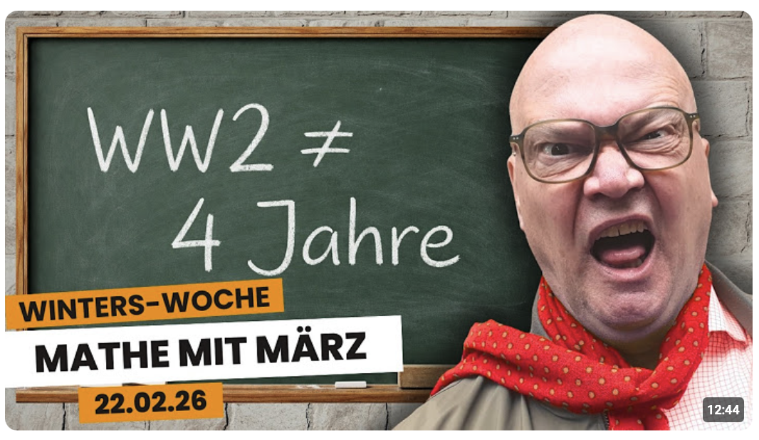 Merz ist durch! – Winters Woche: Folge 108