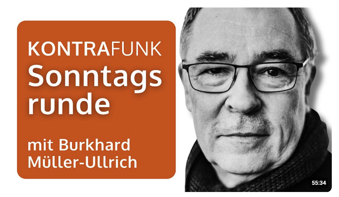 Die Sonntagsrunde mit Burkhard Müller-Ullrich: Zweites Deutsches Fakefernsehen