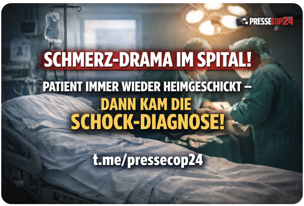 SCHMERZ-DRAMA IM SPITAL! PATIENT IMMER WIEDER HEIMGESCHICKT – DANN KAM DIE SCHOCK-DIAGNOSE