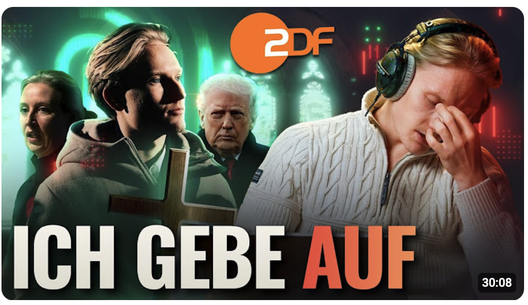 ZDF nennt mich rechtsextrem – hier sind die Fakten