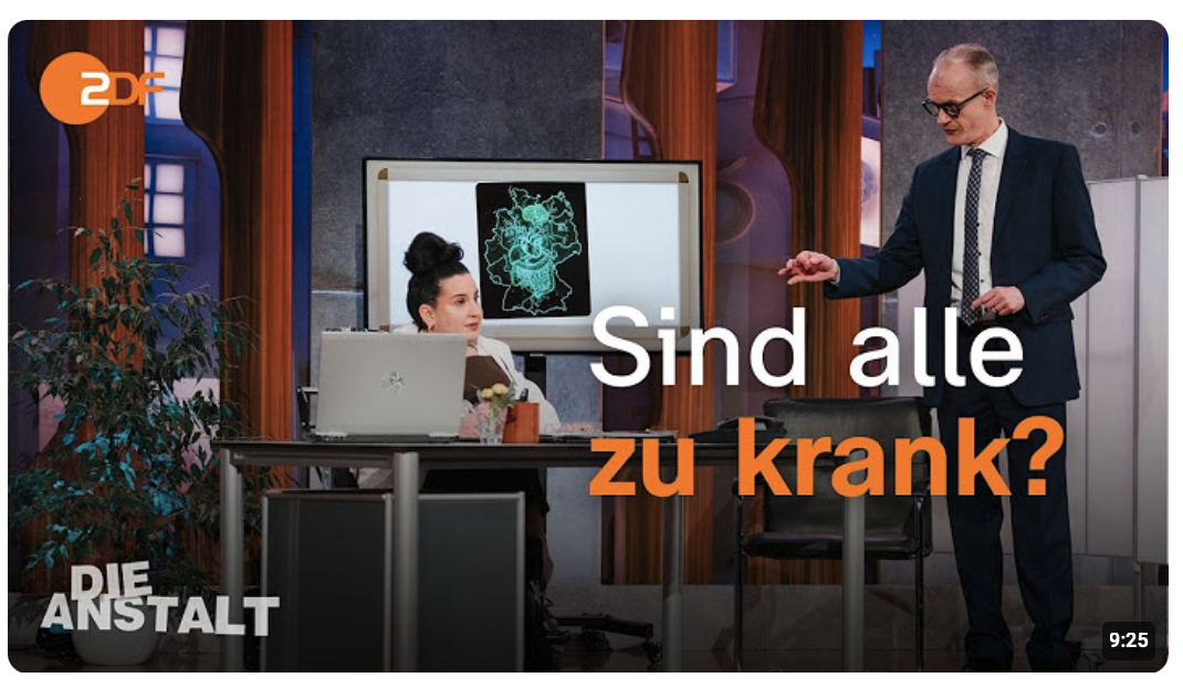 Friedrich Merz in: „Die böse Krankschreibung“ | Die Anstalt