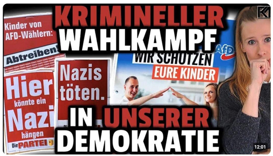 Wahlkampf in UNSERER Demokratie