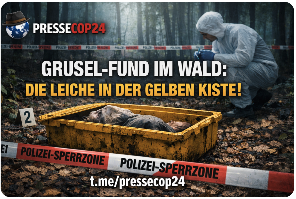 GRUSEL-FUND IM WALD: DIE LEICHE IN DER GELBEN KISTE!