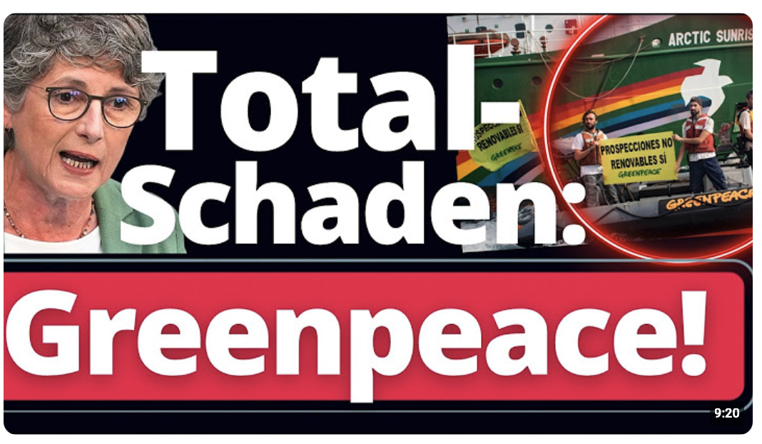 Greenpeace erlebt TOTAL-Schaden!