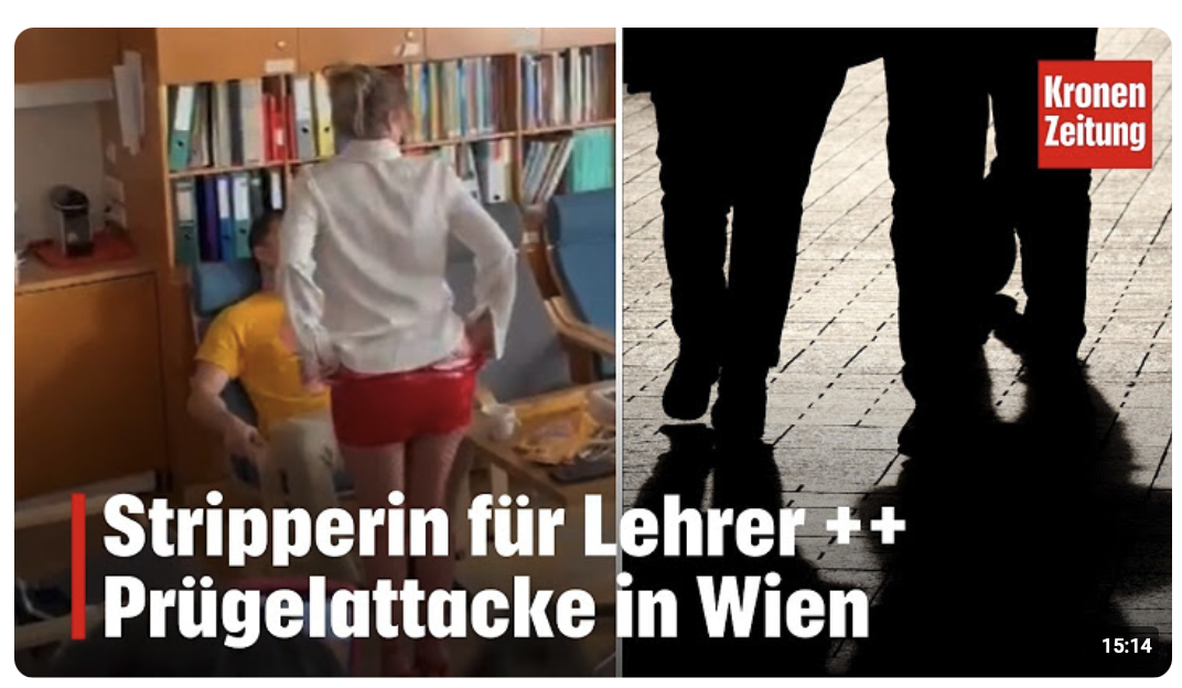 Stripperin für Lehrer ++ Prügelattacke in Wien | krone.tv NEWS
