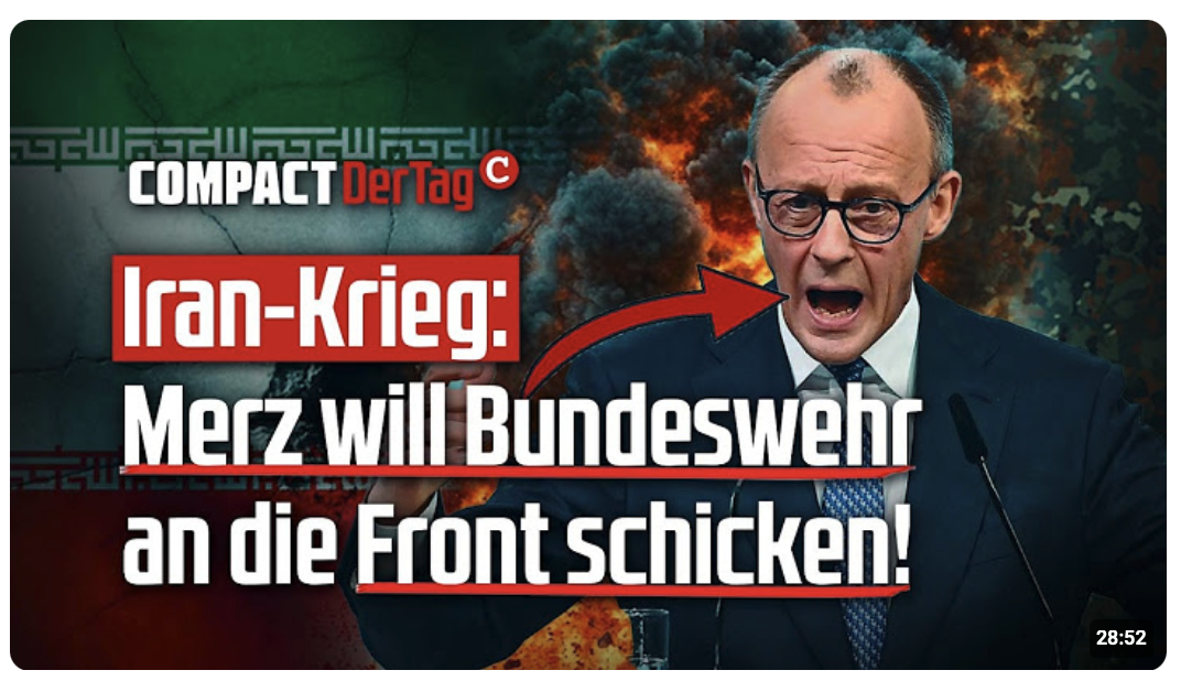 Iran-Krieg: Merz will Bundeswehr an die Front schicken!