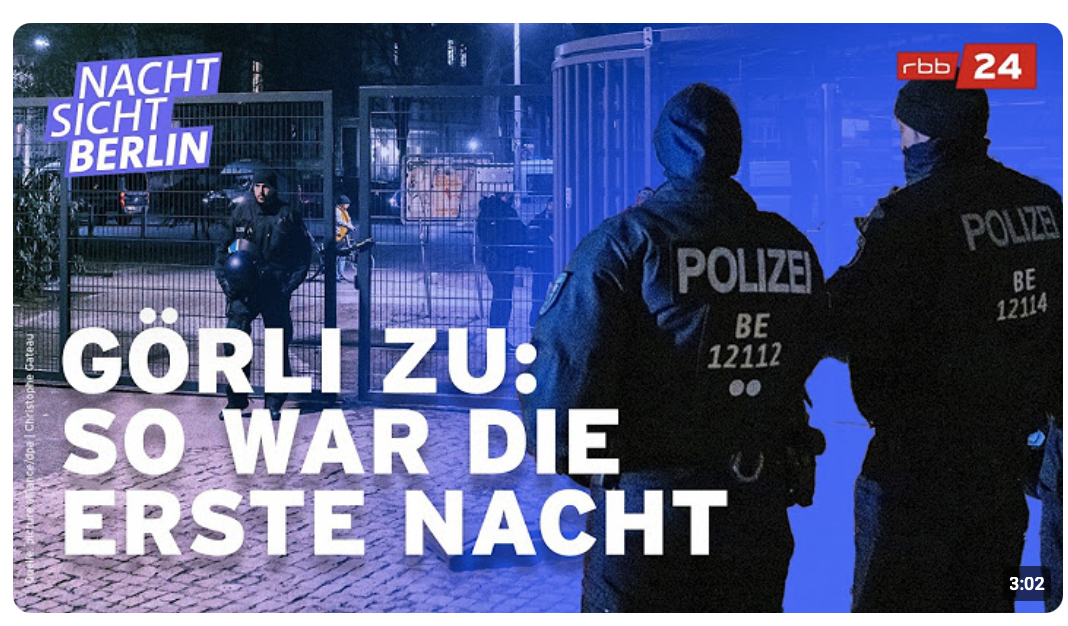 Polizei, Protest & Dealer: Nachts am gesperrten Görlitzer Park | NACHTSICHT Berlin