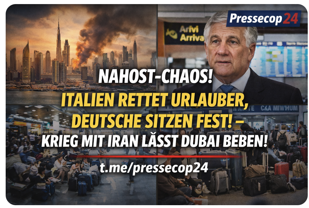 NAHOST-CHAOS! ITALIEN RETTET URLAUBER, DEUTSCHE sitzen FEST! – KRIEG MIT IRAN LÄSST DUBAI BEBEN!