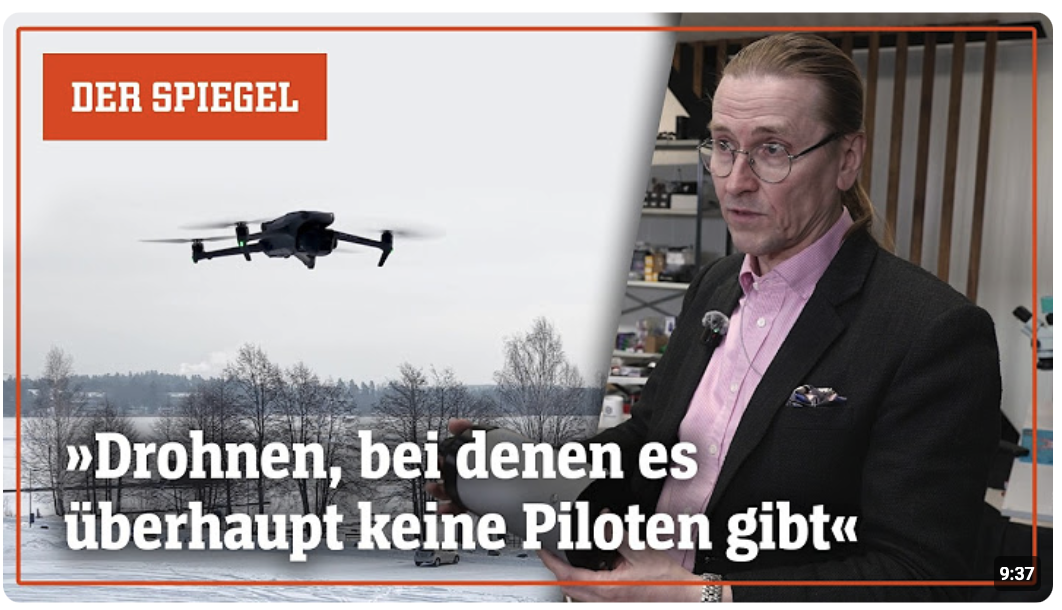 Drohnenkrieg: Wie eine finnische Cyber-Legende Europa schützen will | DER SPIEGEL