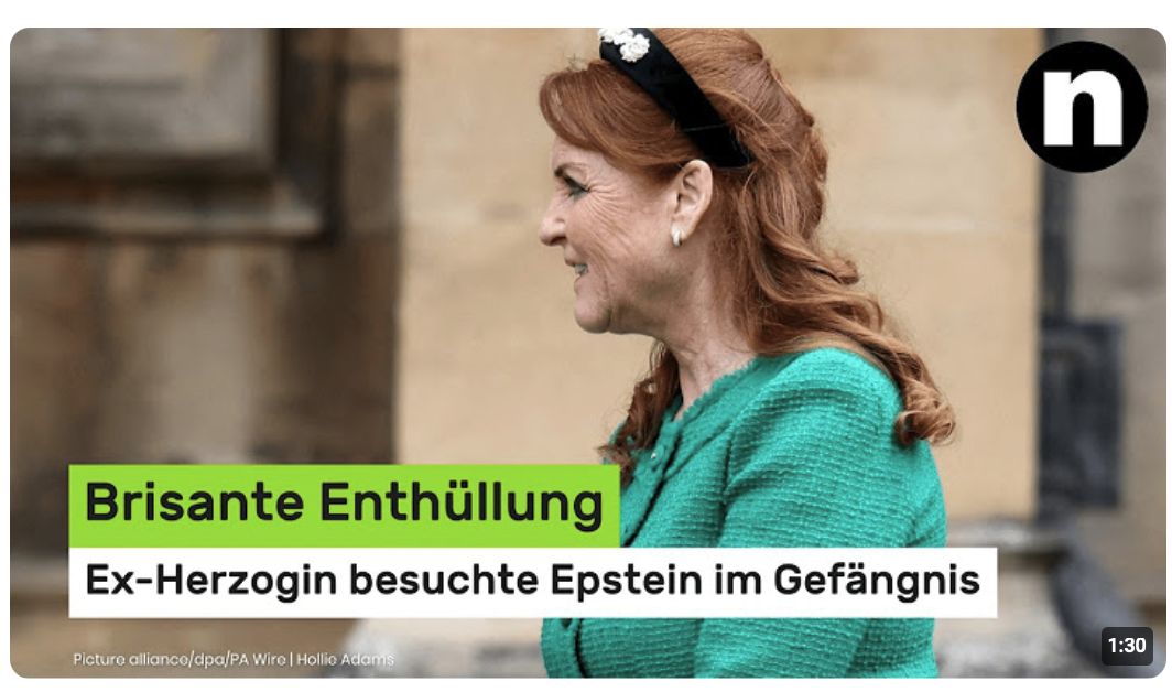 Sarah Ferguson: Brisante Enthüllung – Ex-Herzogin besuchte Epstein im Gefängnis