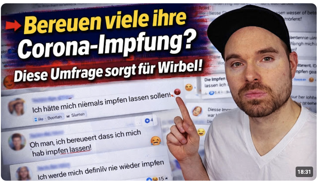 Bereuen viele ihre Covid-Impfung? Diese Umfrage sorgt für Wirbel!