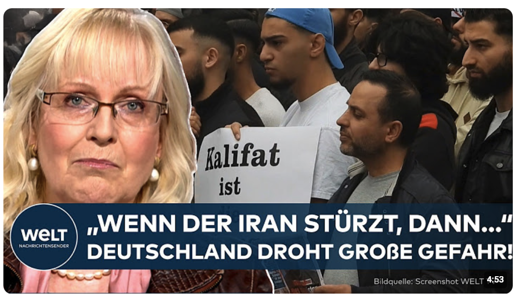 SUSANNE SCHRÖTER WARNT: „Wenn der Iran stürzt, dann…“ – Deutschland droht große Gefahr!
