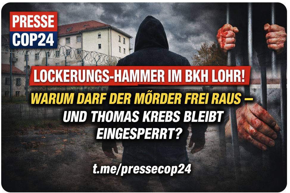 LOCKERUNGS-HAMMER IM BKH LOHR! WARUM DARF DER MÖRDER FREI RAUS – UND THOMAS KREBS BLEIBT EINGESPERRT?