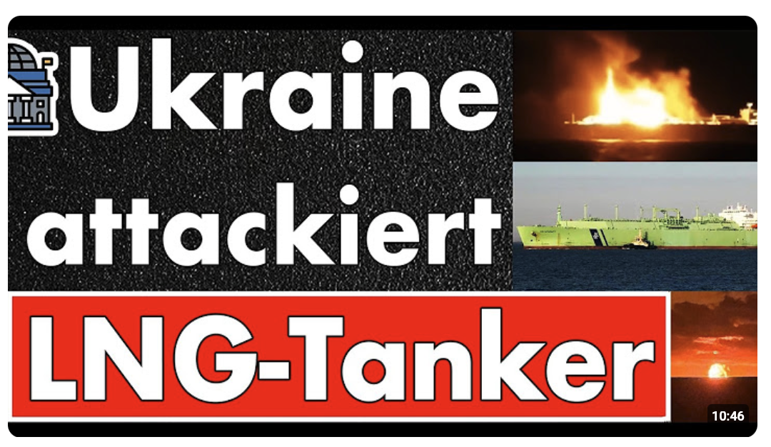 LNG-Tanker brennt im Mittelmeer! Ukraine attackiert Arctic Metagaz aus Russland! Ich bin Sprachlos!