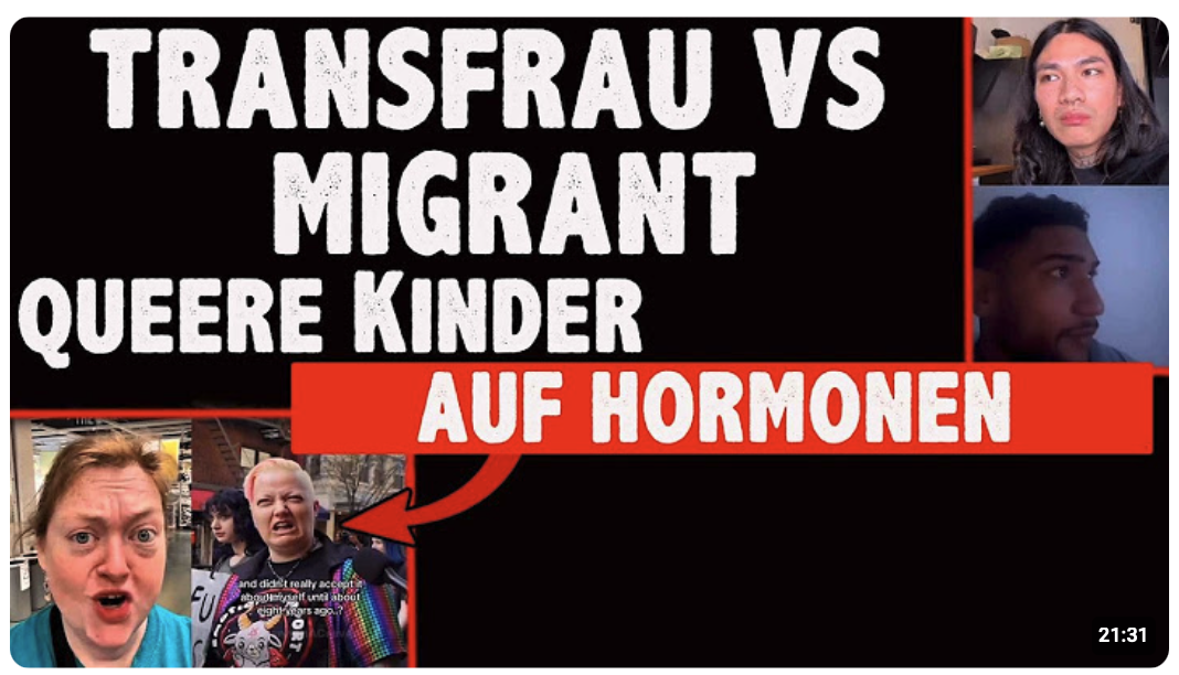 Links grün queerer Wahn in Reinkultur