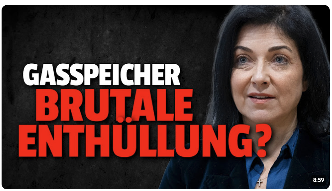 Schock für alle: Leere Gasspeicher und unbezahlbare Nachfüllung!