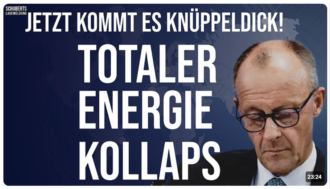 Eilt  DAS ist der Todesstoß der Energieversorgung!  Abzocke: Skandal-Ankündigung der Merz-Regierung!