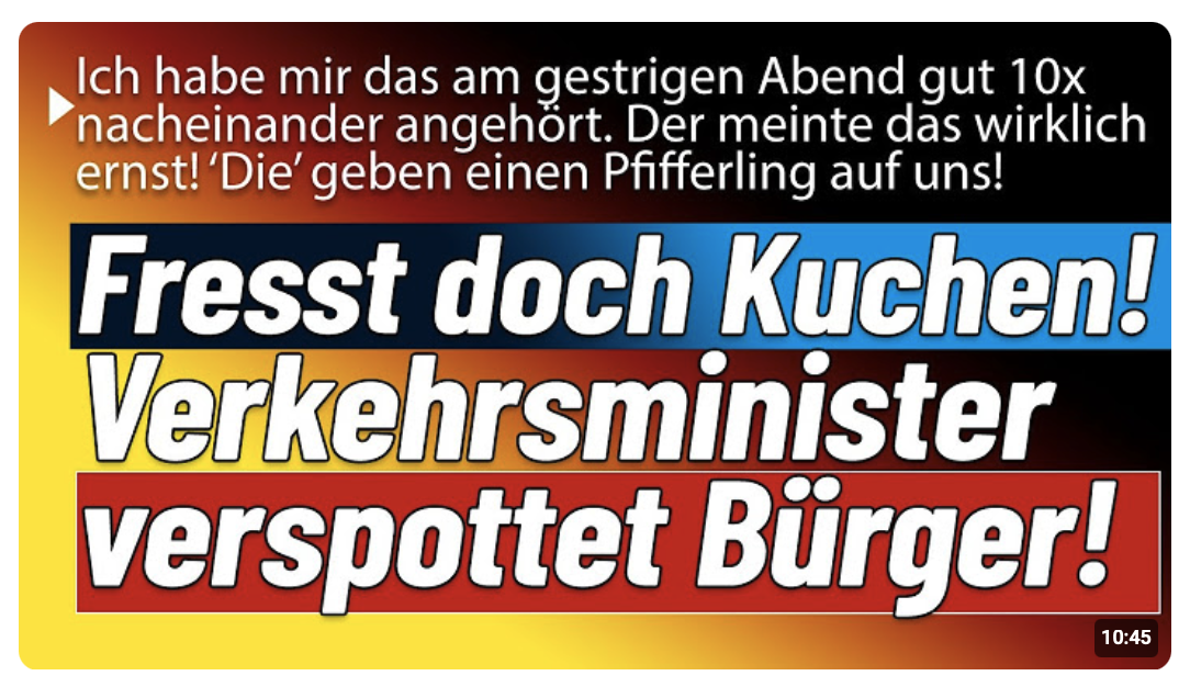 SPD Politiker rastet völlig aus! Mehr Verachtung geht eigentlich nicht!