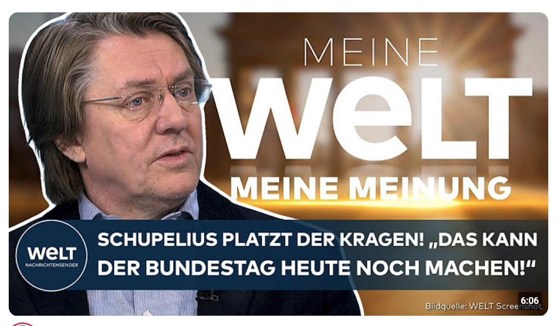 SPRITPREISE: Gunnar Schupelius platzt der Kragen! Bundestag könnte sofort eingreifen! | WELT MEINUNG