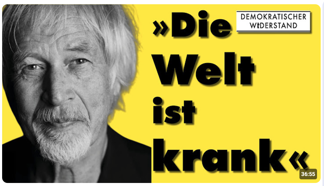 »Wie kann man da gesund sein?« | Dr. Wolfgang Wodarg im DW-Gespräch mit Sodenkamp & Lenz