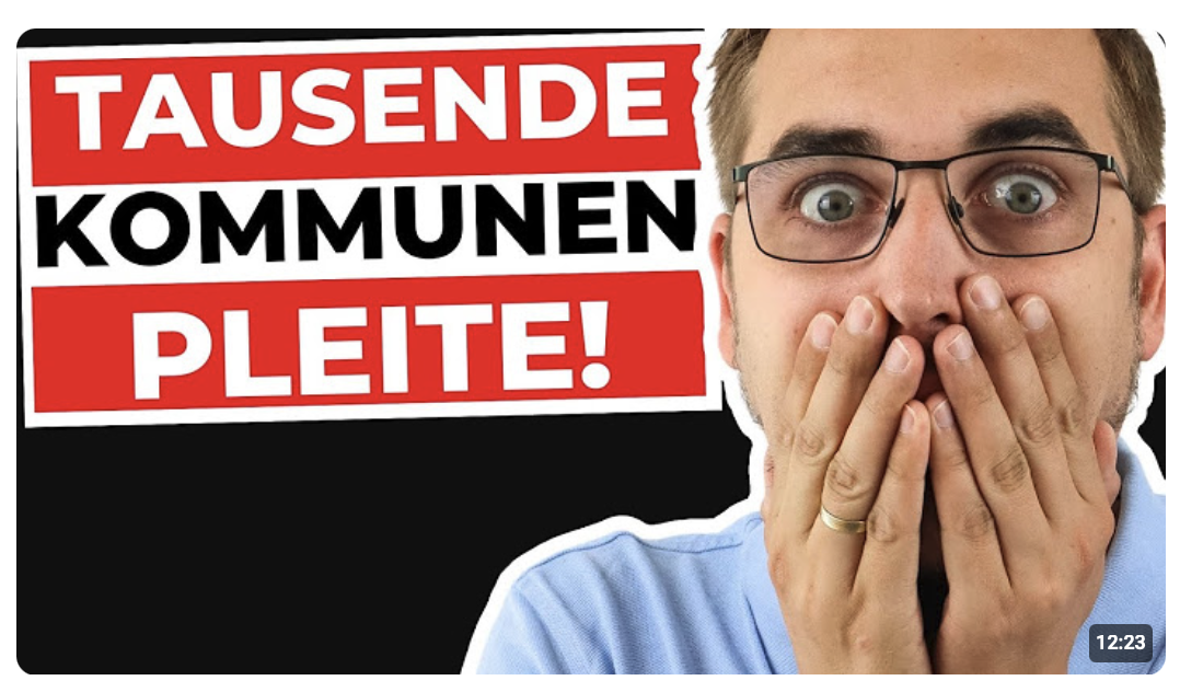 REKORD-PLEITE 2026: Warum DU jetzt für den Bankrott deiner Stadt zahlst