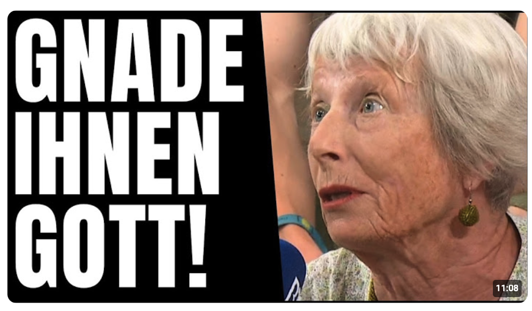 ,,GNADE IHNEN GOTT HERR MERZ! Diese Rentnerin blamiert Kanzler vor Millionen Publikum!