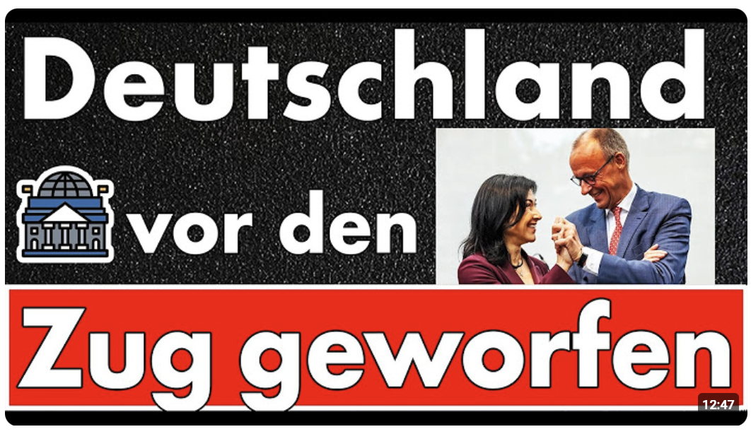 Dümmste Regierung wirft Deutschland vor den fahrenden Zug! Marktwirtschaft nicht verstanden!
