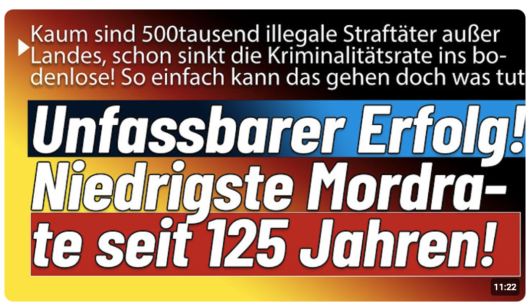 Umfrage: BW wählt einen Sultan! | Erfolg: Mordrate bricht ein! | Drastisch: SPD vergisst sich komple