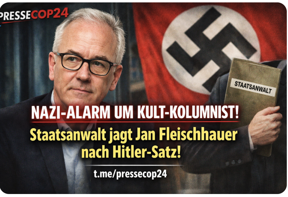 NAZI-ALARM UM KULT-KOLUMNIST!