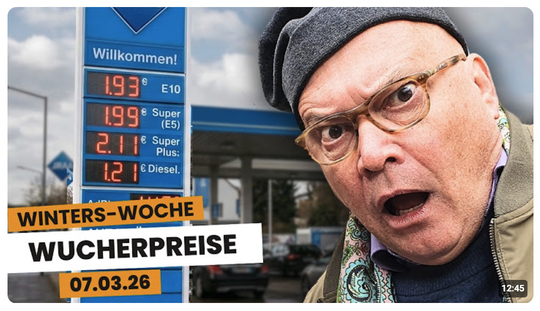 Spritsteuer-Irrsinn! – Winters Woche: Folge 110