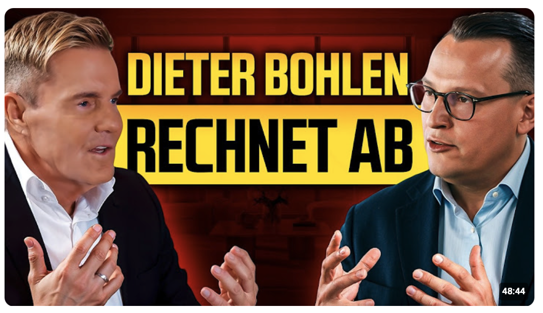 Dieter Bohlen über Merz, Krieg, Immobilien-Crash, Gold, Russland! (Klartext Interview)