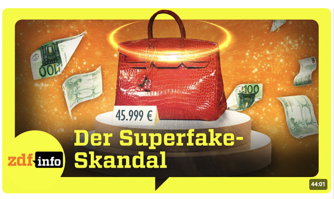 Luxuslüge aus Berlin: Der Betrug mit Fake-Taschen von Hermès & Co. | ZDFinfo Doku