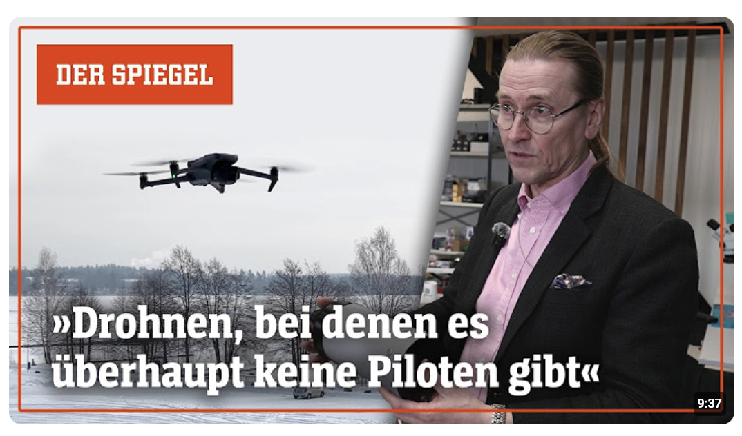 Drohnenkrieg: Wie eine finnische Cyber-Legende Europa schützen will | DER SPIEGEL