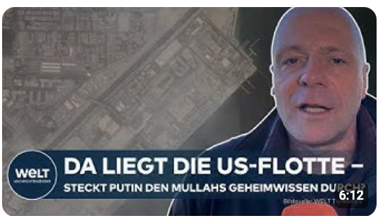 IRAN-KRIEG: Auge um Auge ‒ Gibt es einen Moskauer Racheplan gegen die USA? | WELT Analyse