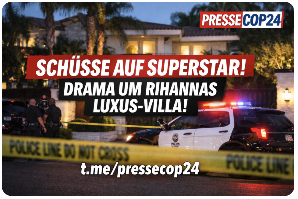 SCHÜSSE AUF SUPERSTAR! DRAMA UM RIHANNAS LUXUS-VILLA IN LOS ANGELES