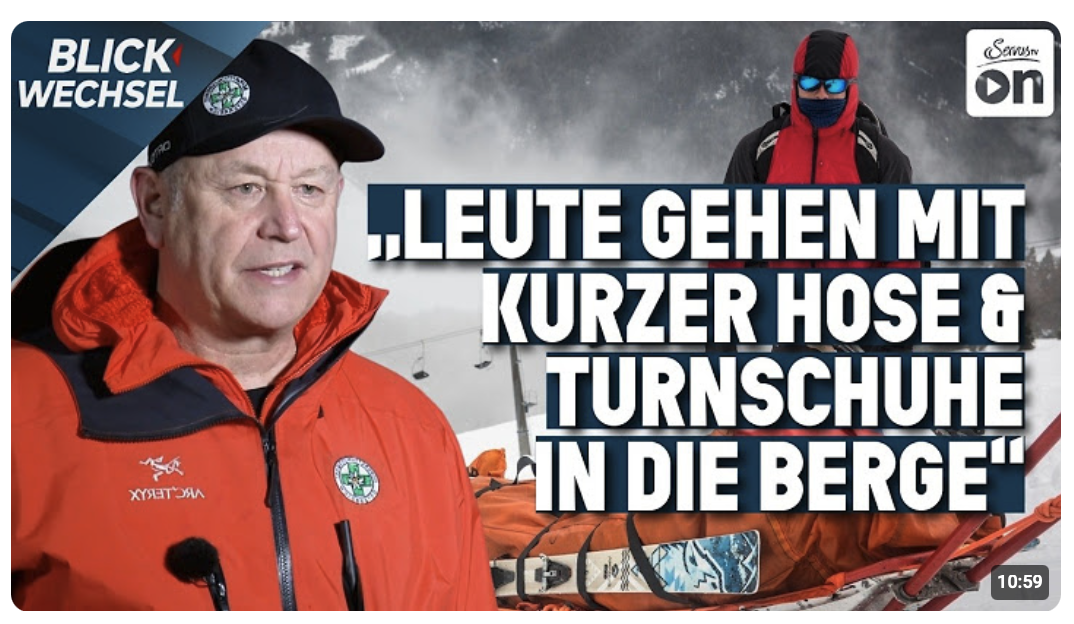 Bergrettung im Dauereinsatz: Lawinen, Risiko und Kosten für Leichtsinn | BLICKWECHSEL