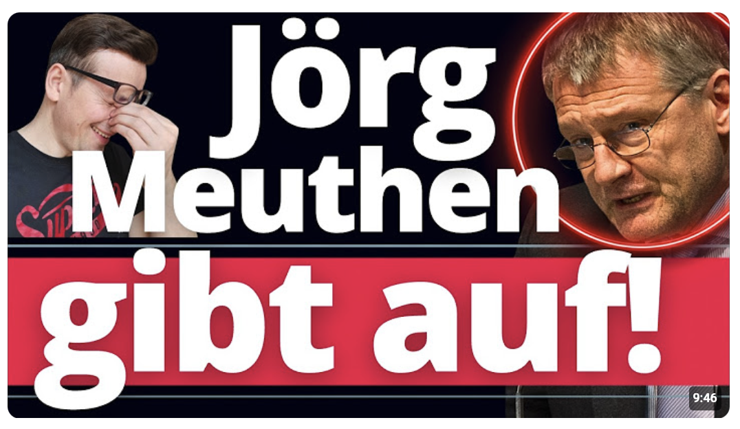 Werteunion im Wahl-Desaster! Nur 0,2% wählen Meuthen!