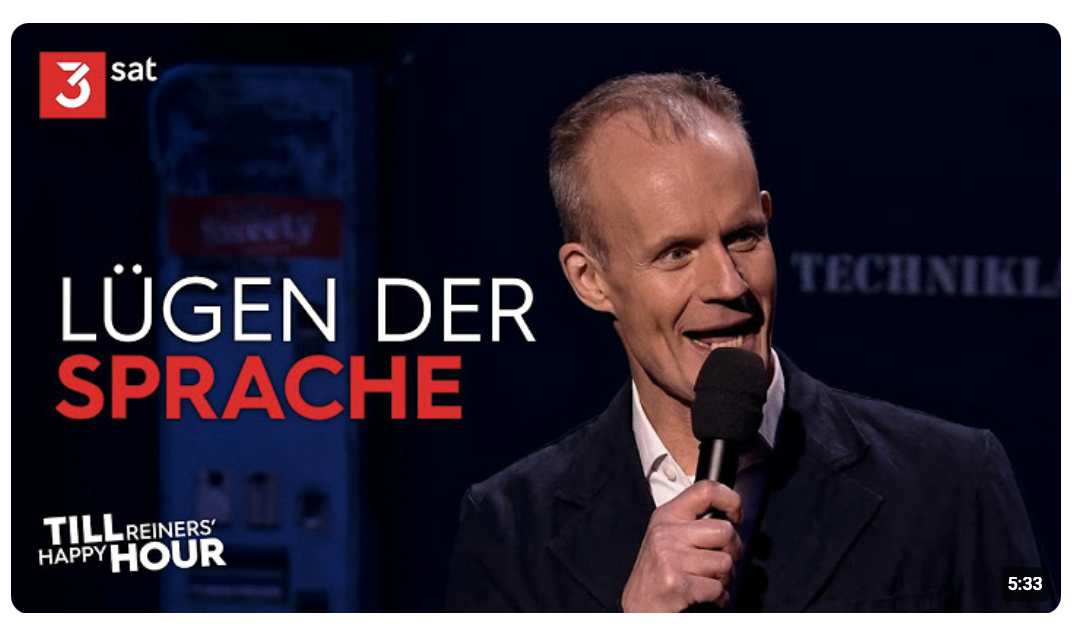 Max Uthoffs Abrechnung mit den Worten der Mächtigen | Till Reiners Happy Hour