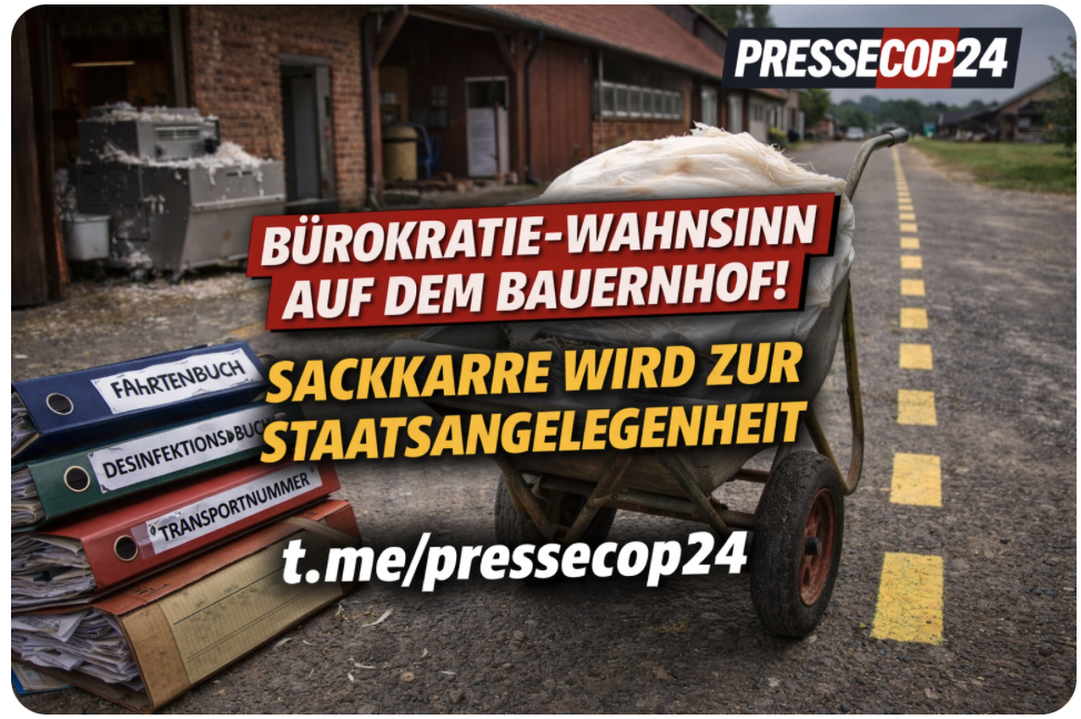 BÜROKRATIE-WAHNSINN AUF DEM BAUERNHOF! SACKKARRE WIRD ZUR STAATSANGELEGENHEIT