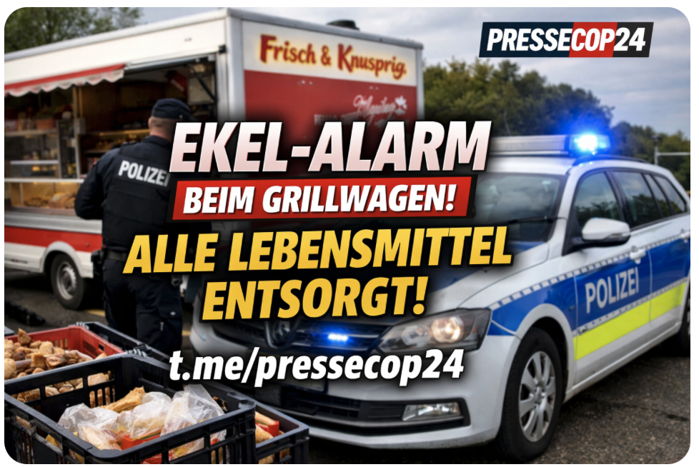 EKEL-ALARM AM HÄHNCHEN-WAGEN! POLIZEI STOPPT KNUSPER-IMBISS – ALLE LEBENSMITTEL VERNICHTET