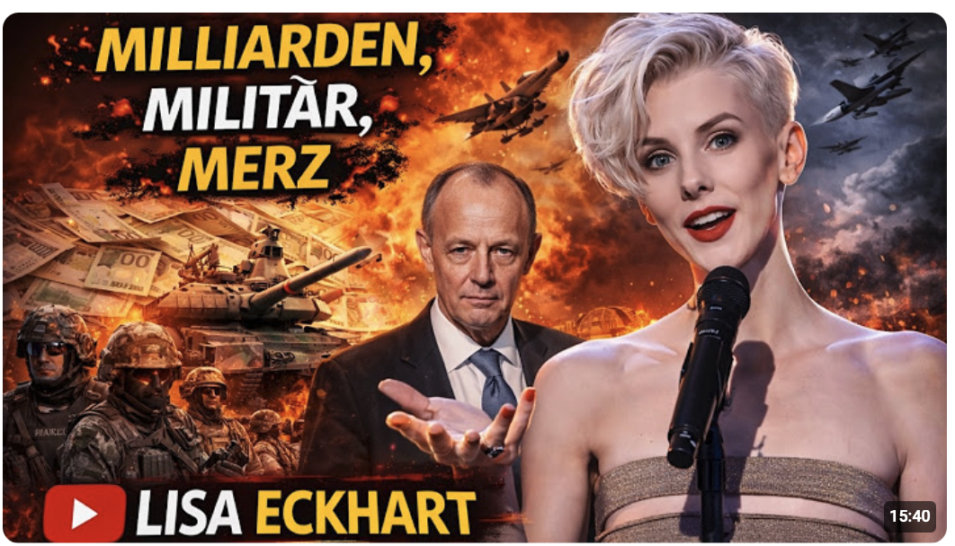 Lisa Eckhart – Milliarden, Militär, Merz – Nuhr im Ersten 