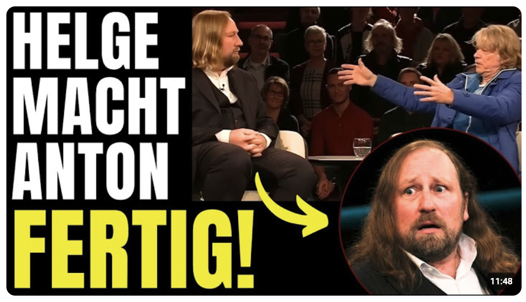 ,,Wat stimmt nicht mit dir Junge!   Helge Schneider blamiert Hofreiter vor Millionen Publikum!
